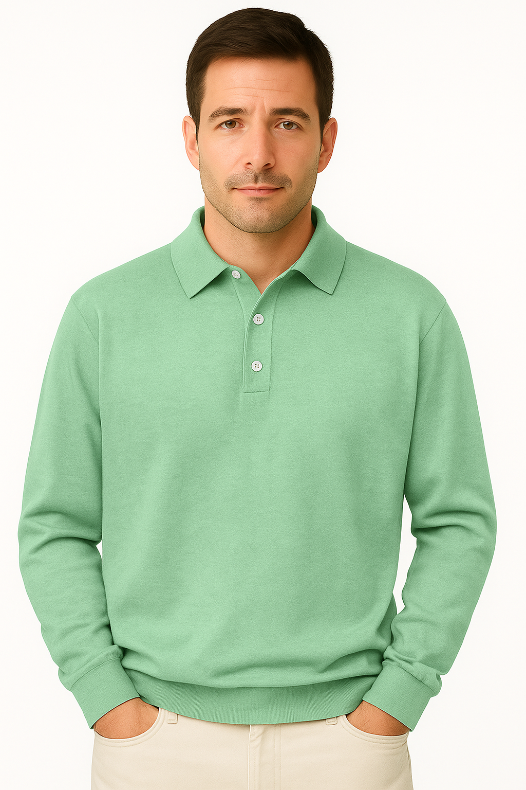 Long Sleeve Polo