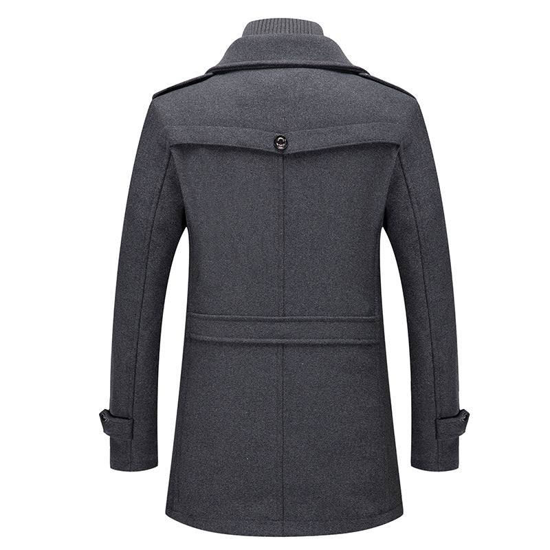 Two-Piece Wool-Blend Winter Coat