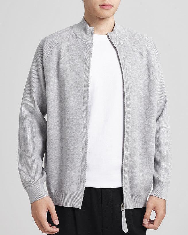 Spliced Pit Texture Knit