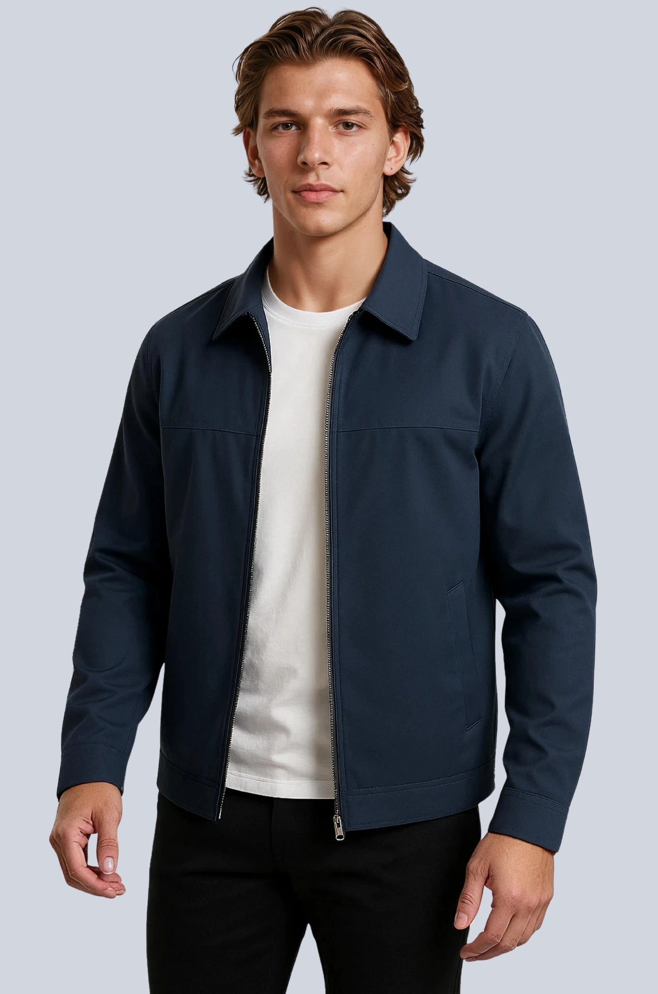 Navy Casual Jacket