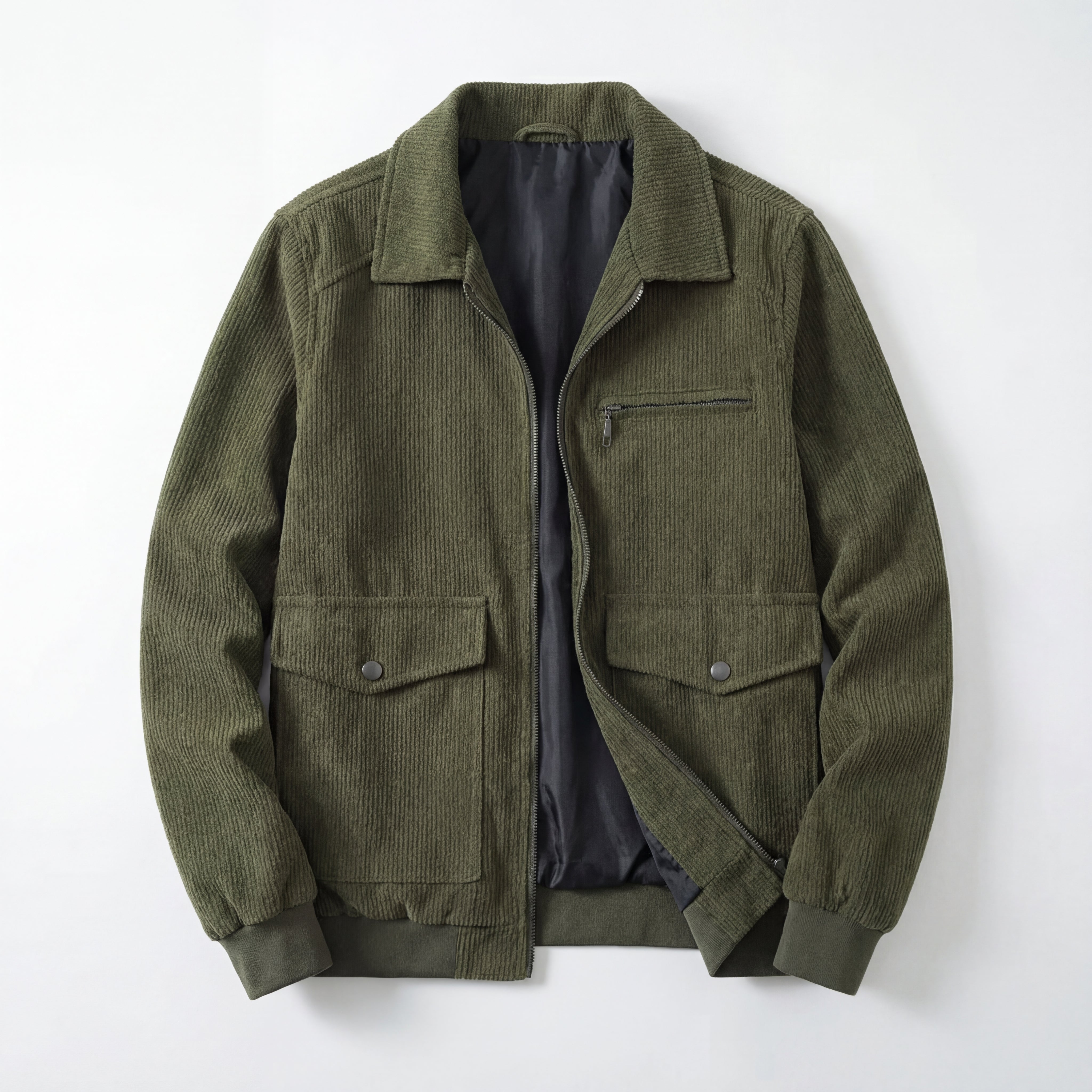 Corduroy Army Green