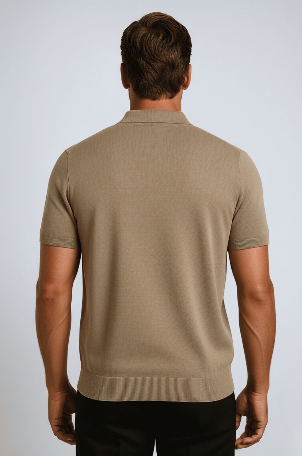 Polo Shirt Men in Technical Fabric Slim Fit