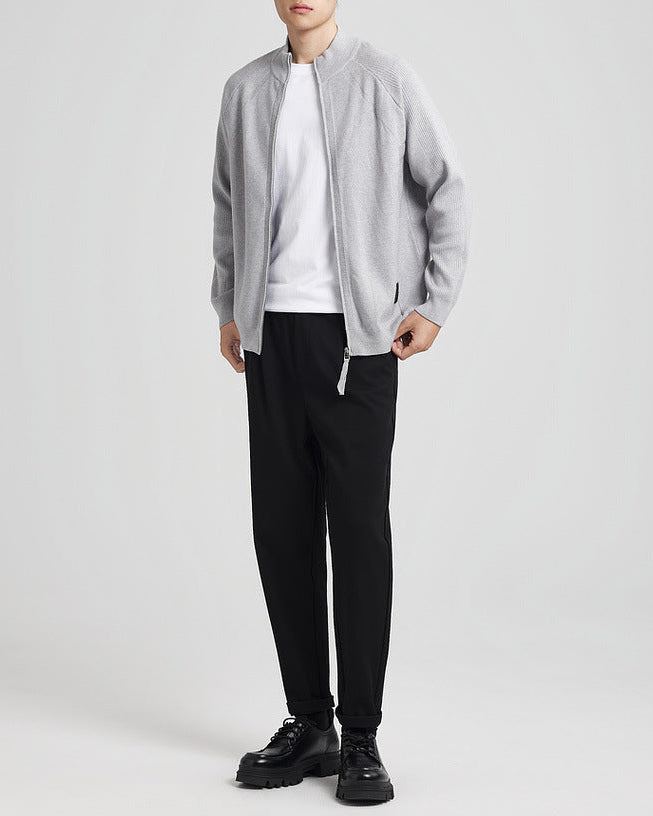 Spliced Pit Texture Knit