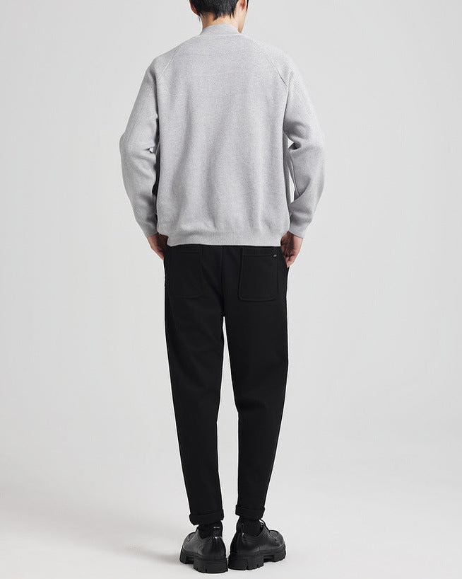Spliced Pit Texture Knit