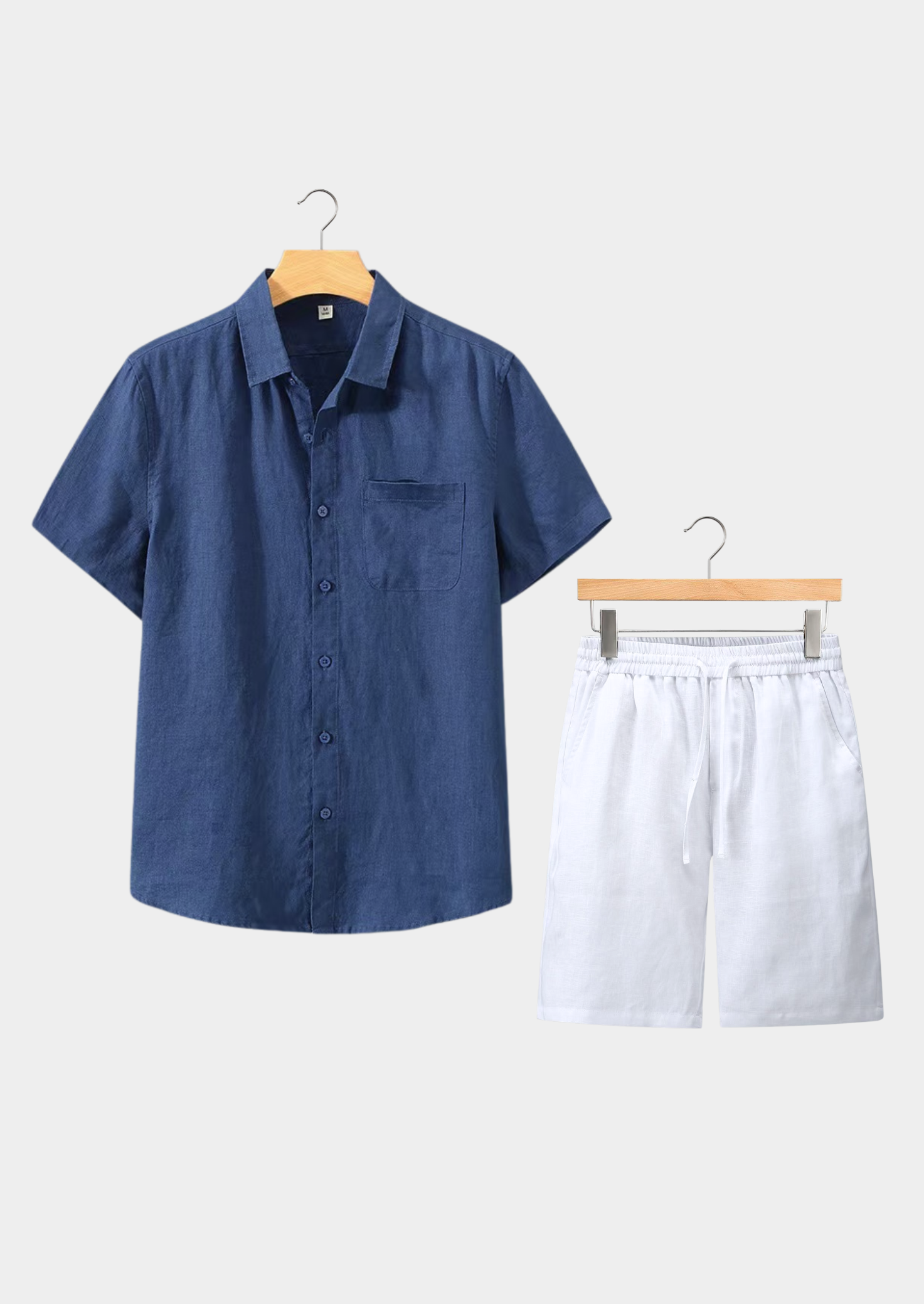 Monaco NAVY/WHITE SUMMER SHORTSLEEVE SET
