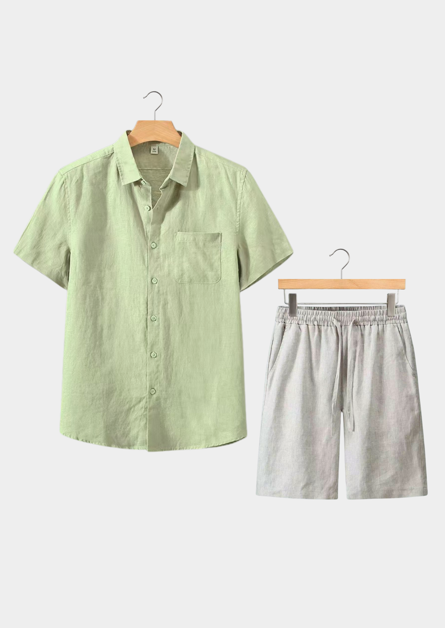 Monaco Mint Green/Beige Dolce Vita Summer Short Sleeve Set