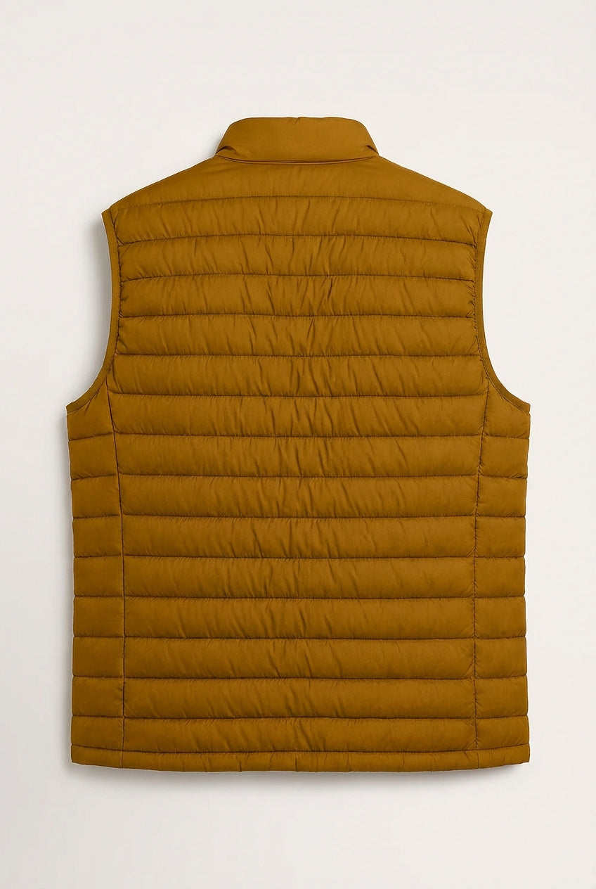 Premium Men's Turmeric Puffer Vest