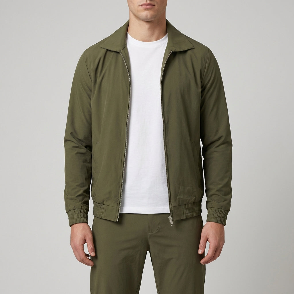 Olive Dynasty Tech Suit