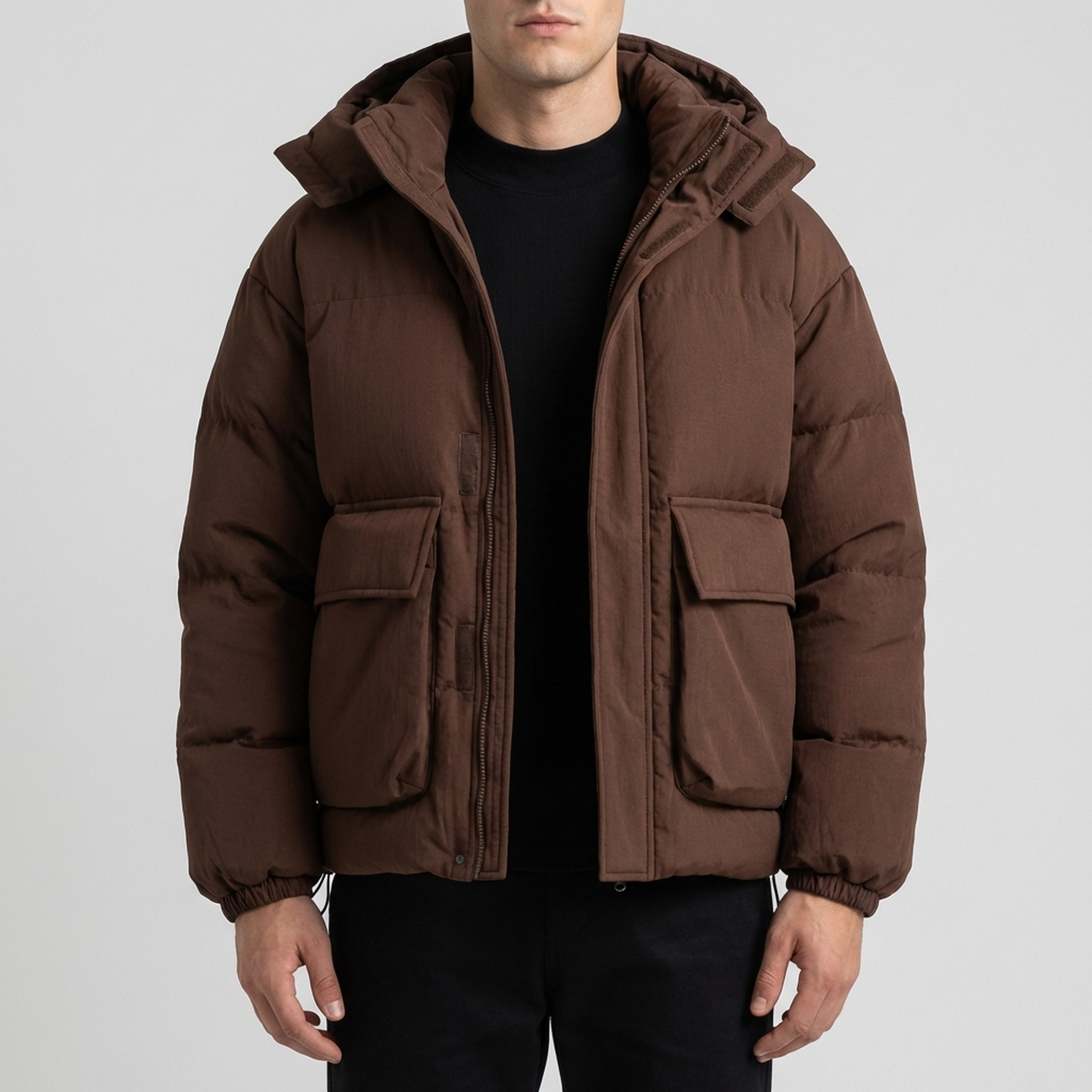 Urban Utility Puffer Jacket
