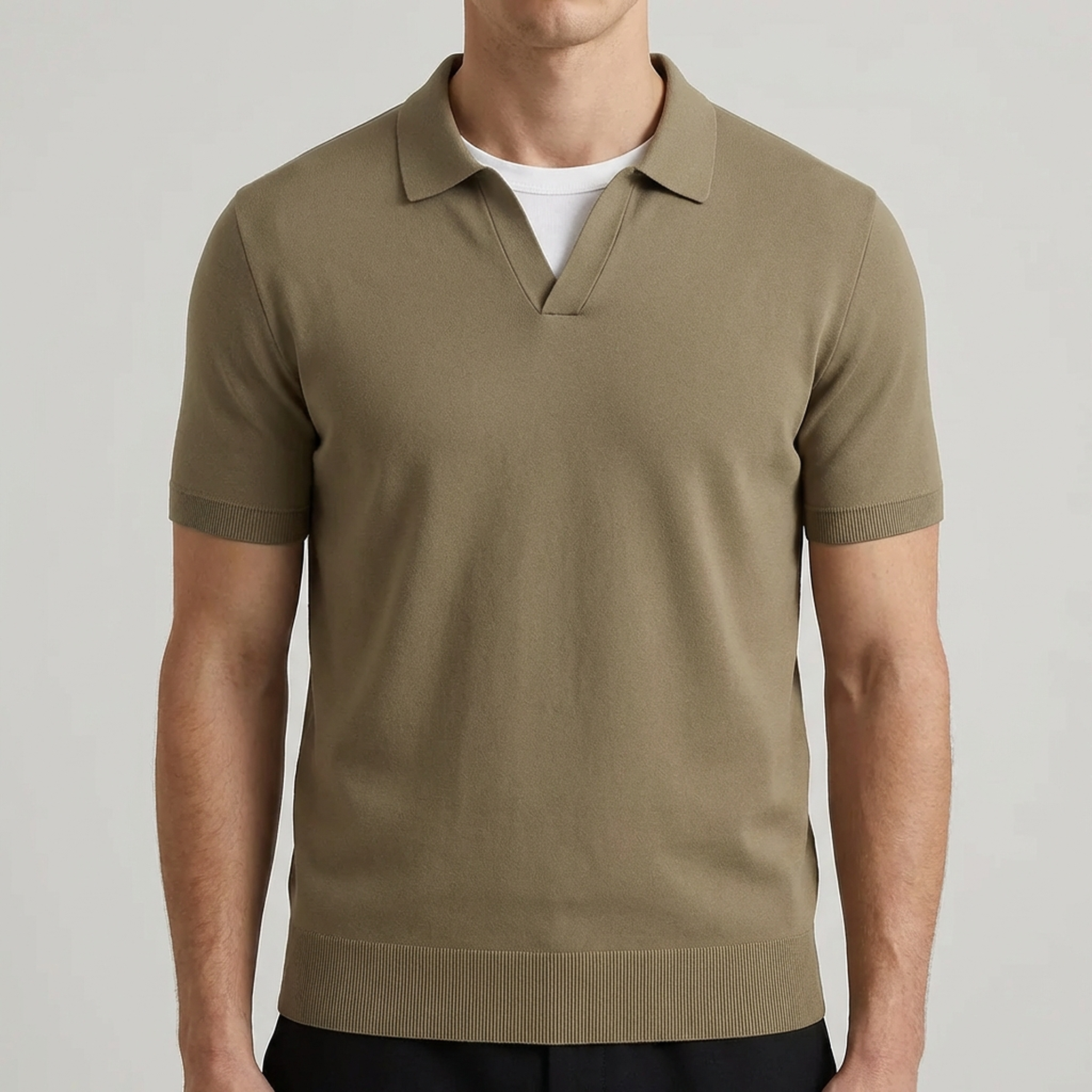 Polo Shirt Men in Technical Fabric Slim Fit