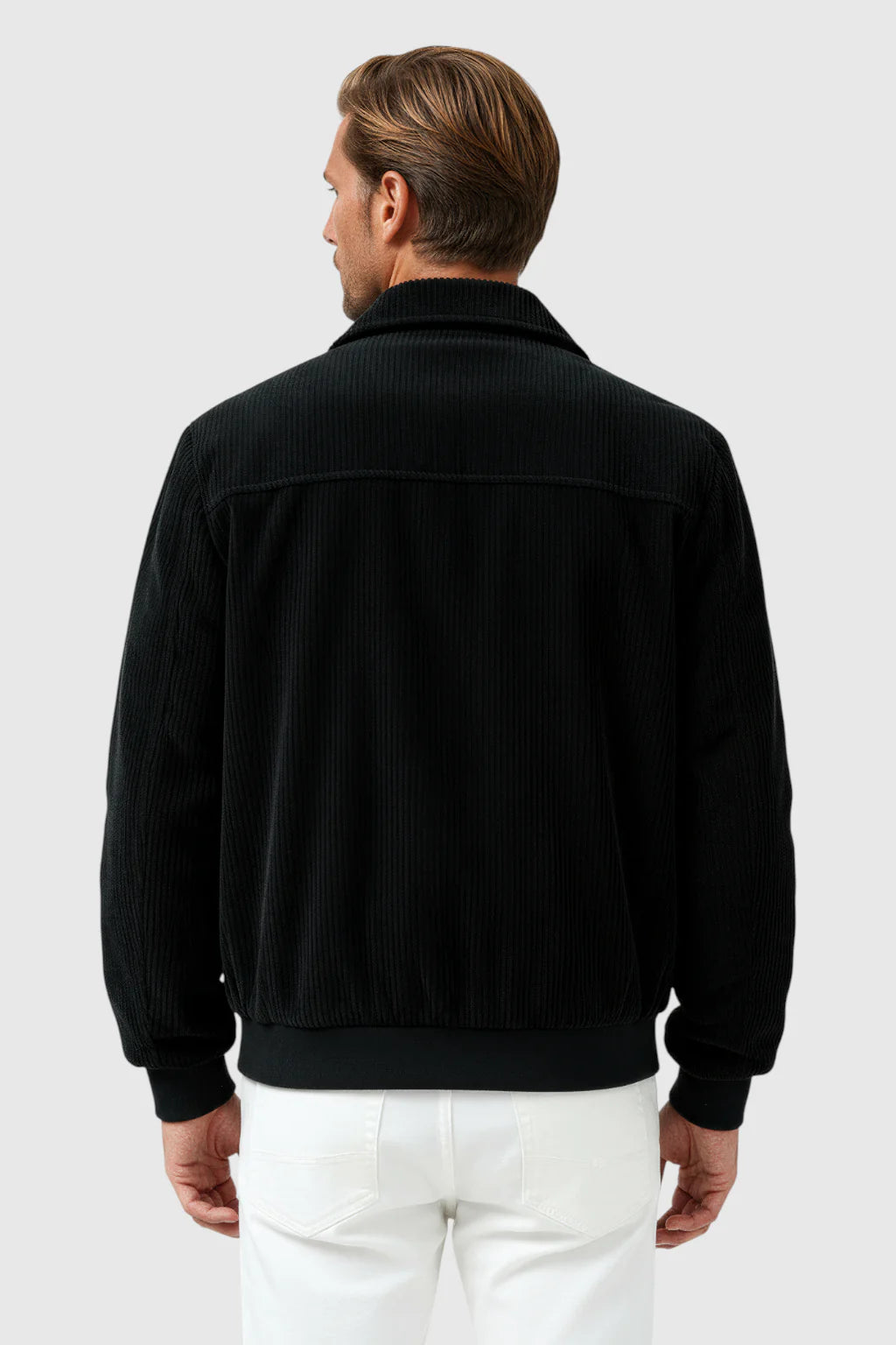 Men's Corduroy Jacket - Black