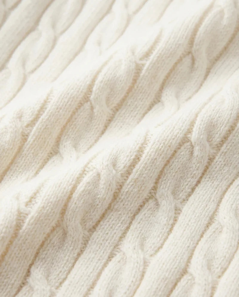 The Old Money Quarter Zip Knit