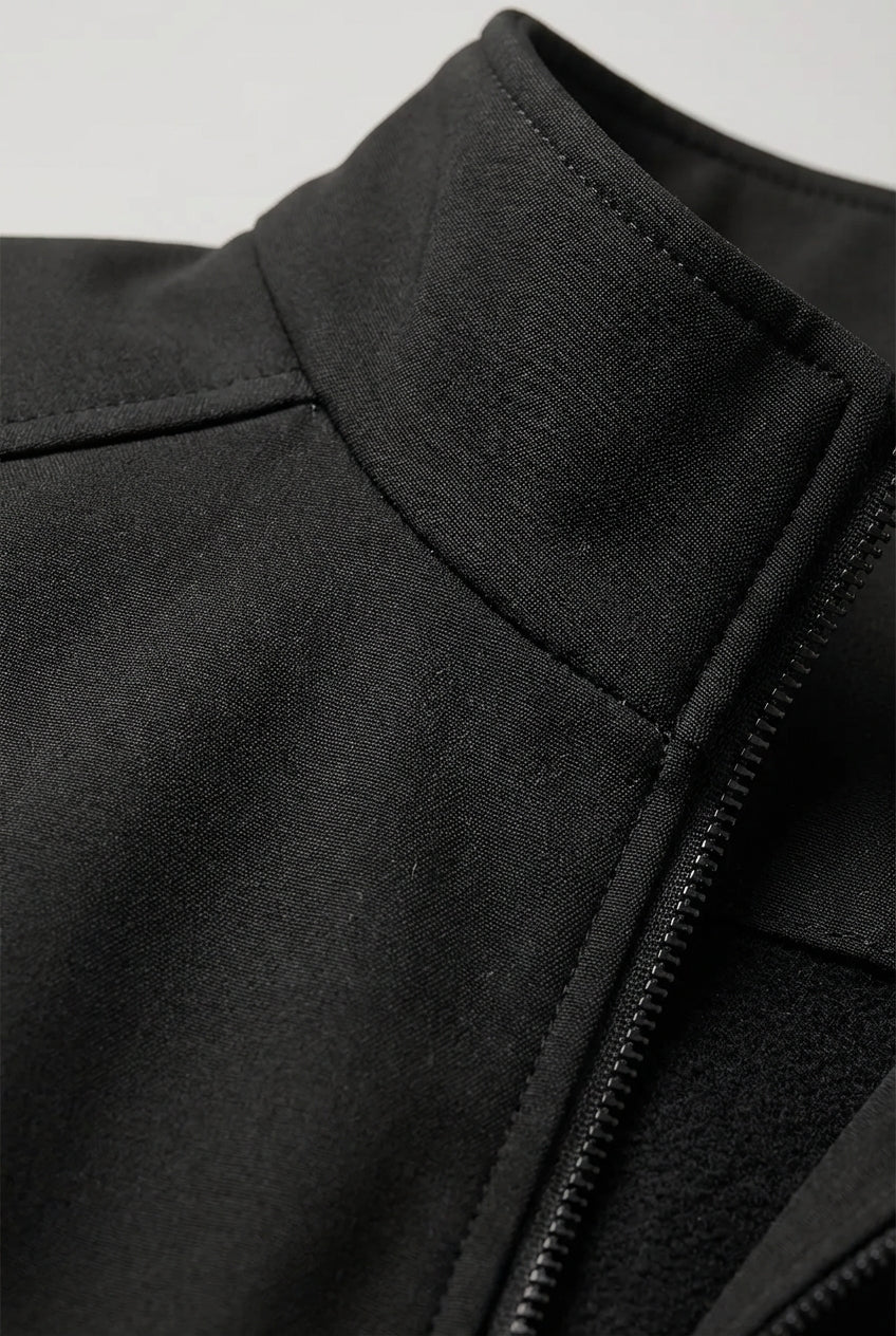 Black Suede Jacket for Men – Modern Casual Outerwear