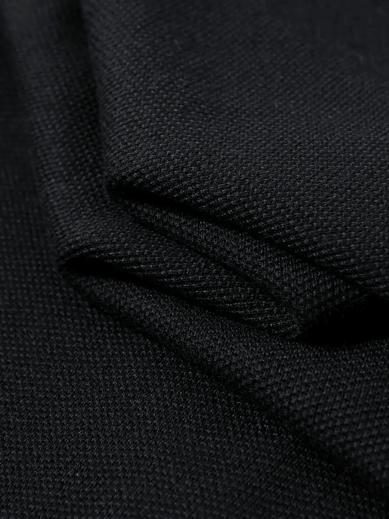 Classic Black Knitted Sleeveless Vest