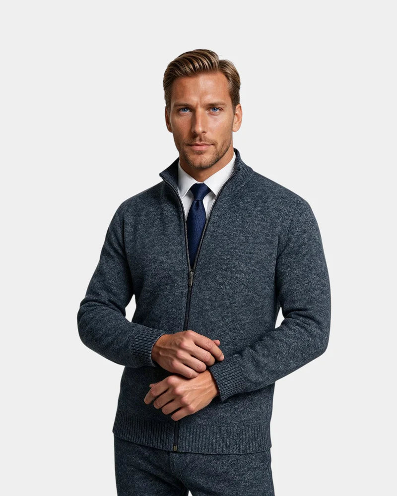 Milan Full-Zip Everyday Winter Vest - Black