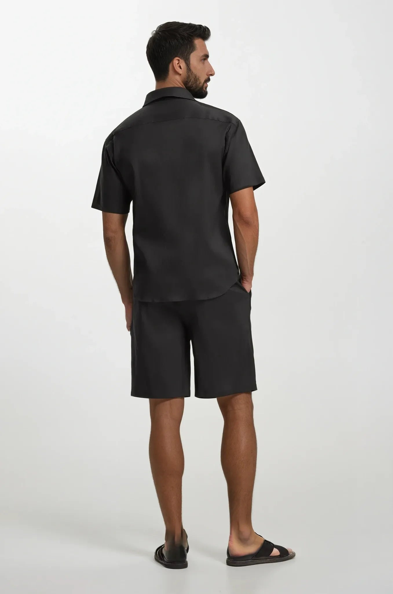 Ink Black Shorts