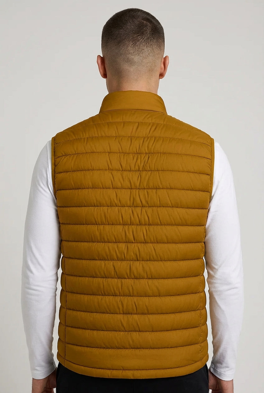 Premium Men's Turmeric Puffer Vest