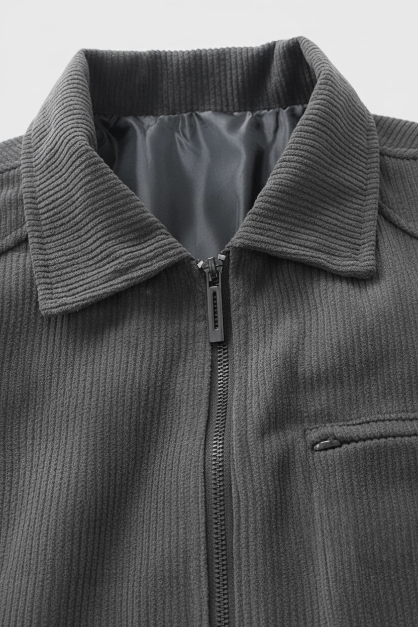 Men's Corduroy Jacket – Gray