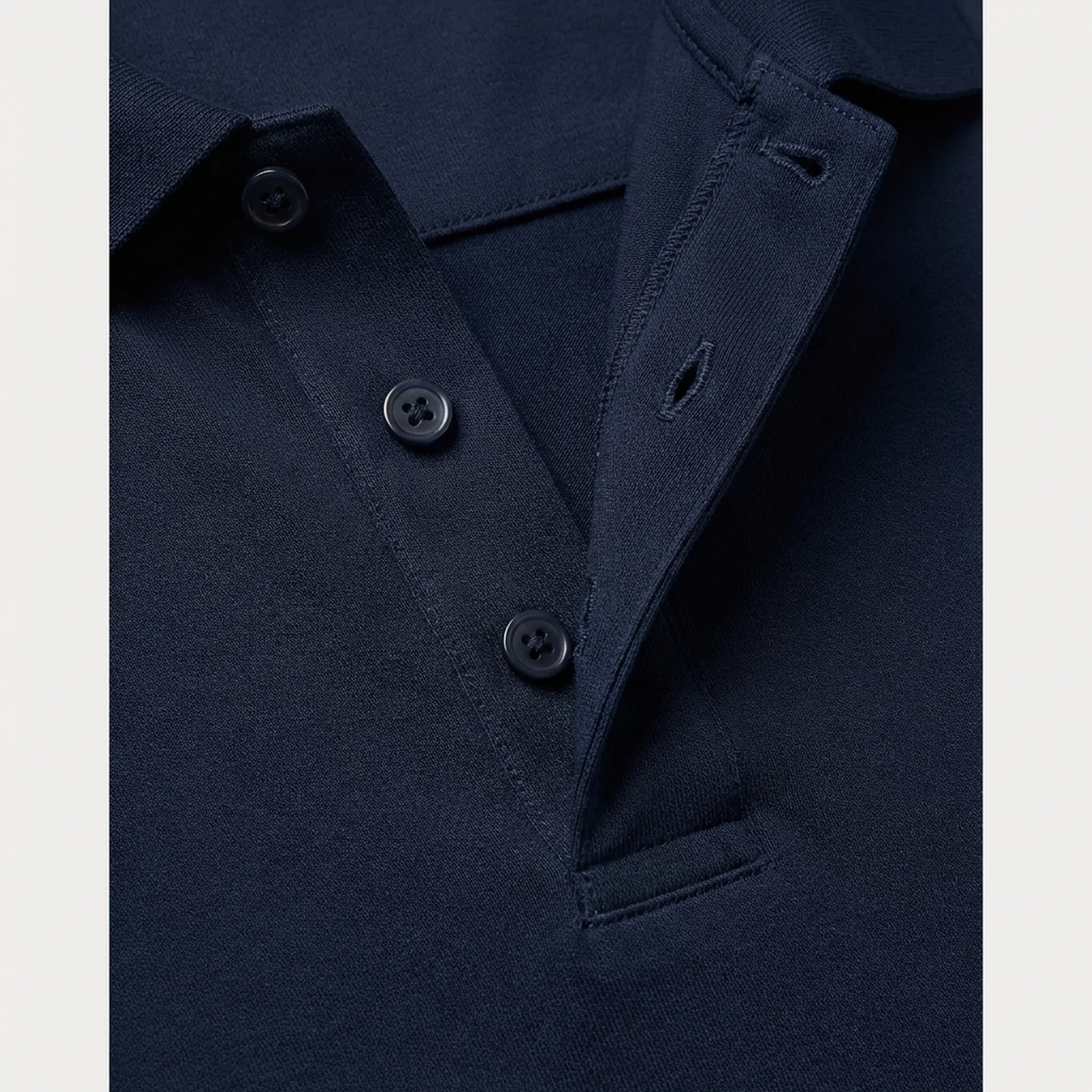 Men's Polo Shirt in Technical Fabric Slim Fit