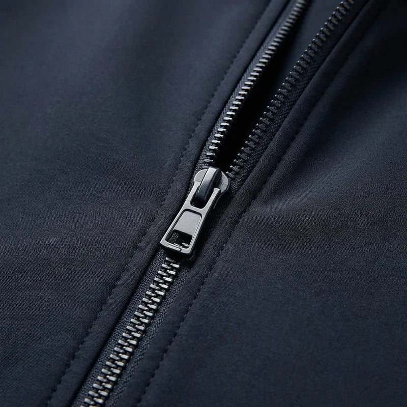 Classic Gray Bomber Jacket