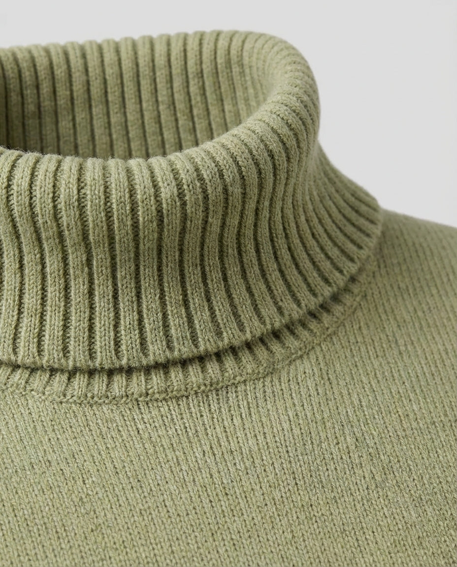 Marceau Textured Lightweight Knit Pullover - Green