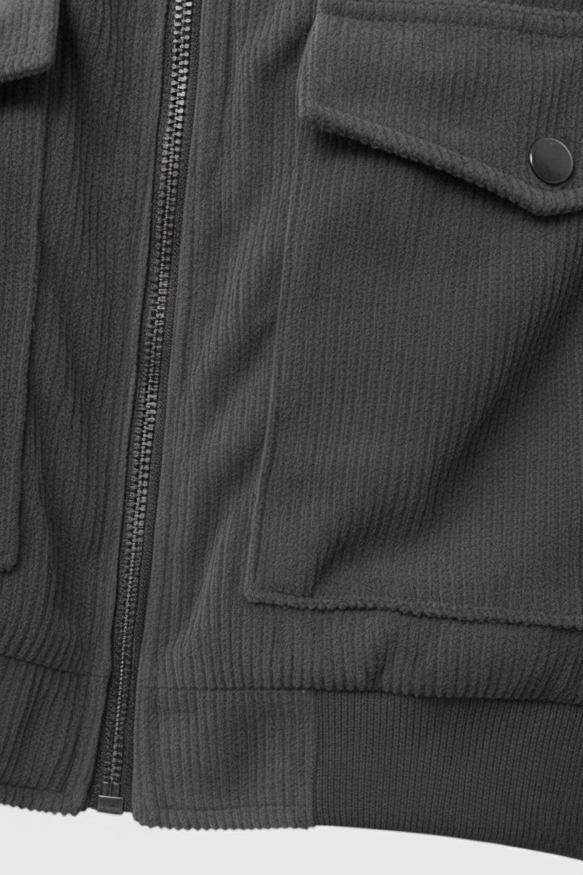 Men's Corduroy Jacket – Gray