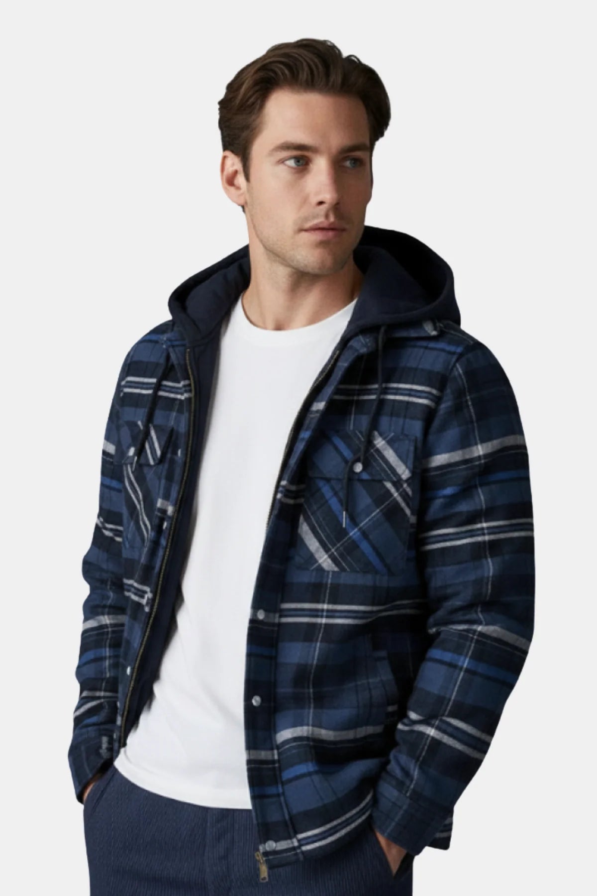 Classic Check Hooded Jacket