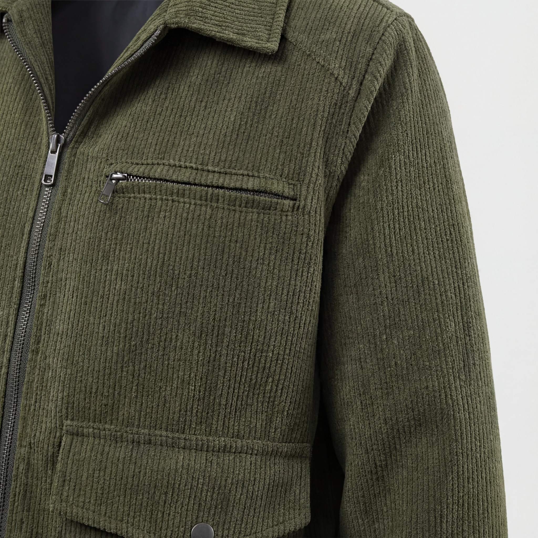 Corduroy Army Green