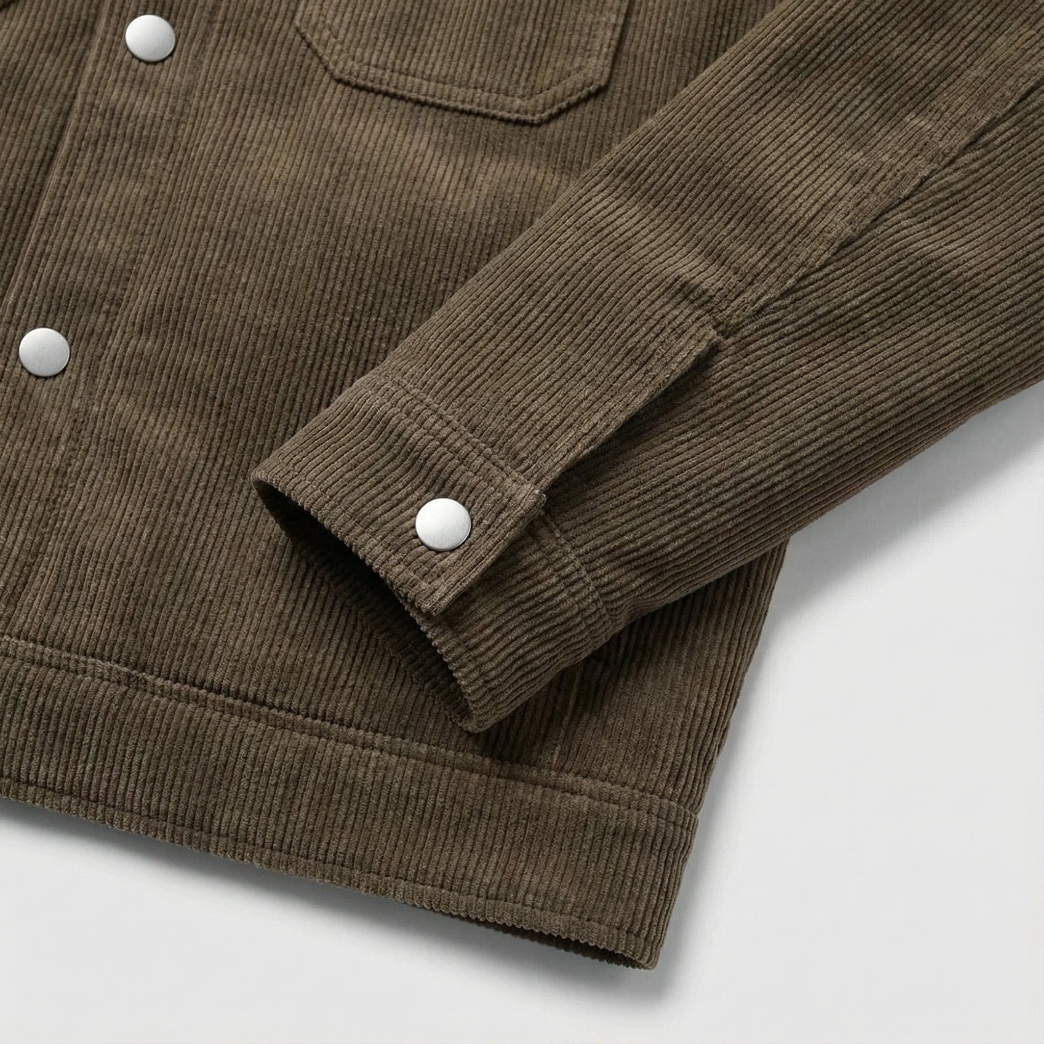 Men's Corduroy Jacket | Classic Casual Jacket for Men - Coffee Browns