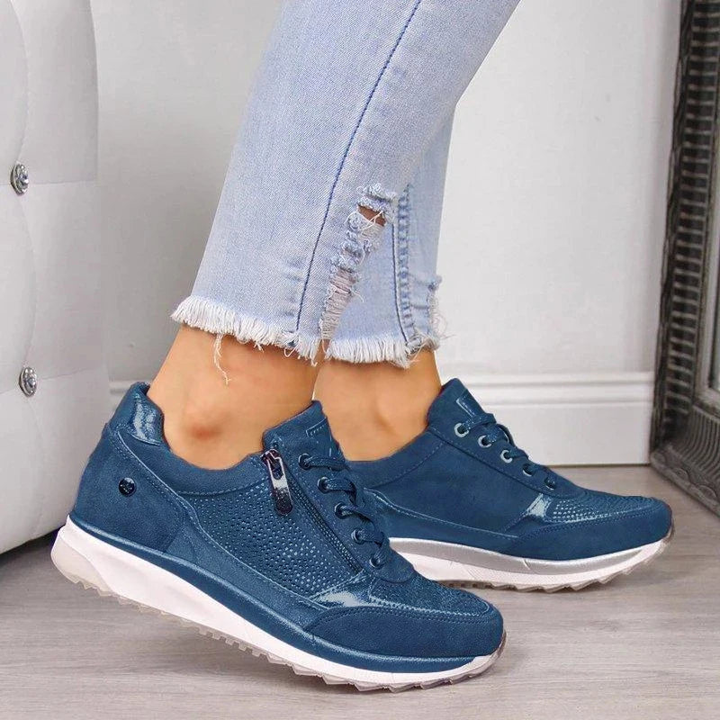 Elara | Comfort Zip Sneakers