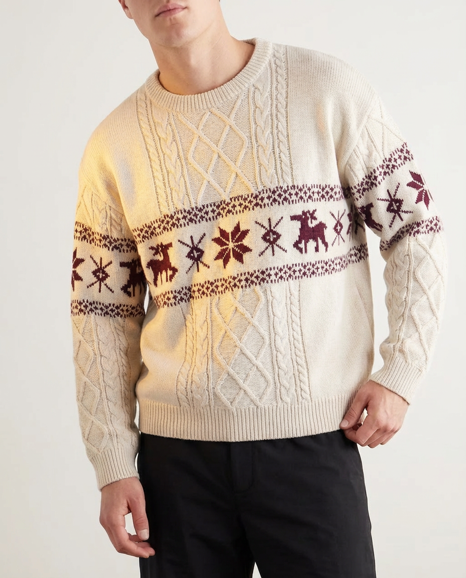 Classic Christmas Crewneck Sweater