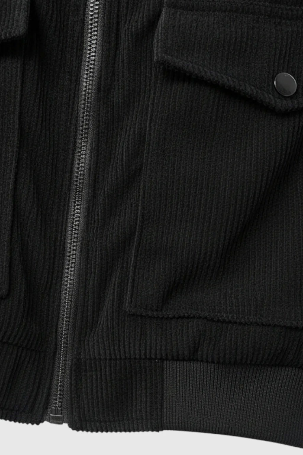 Men's Corduroy Jacket - Black