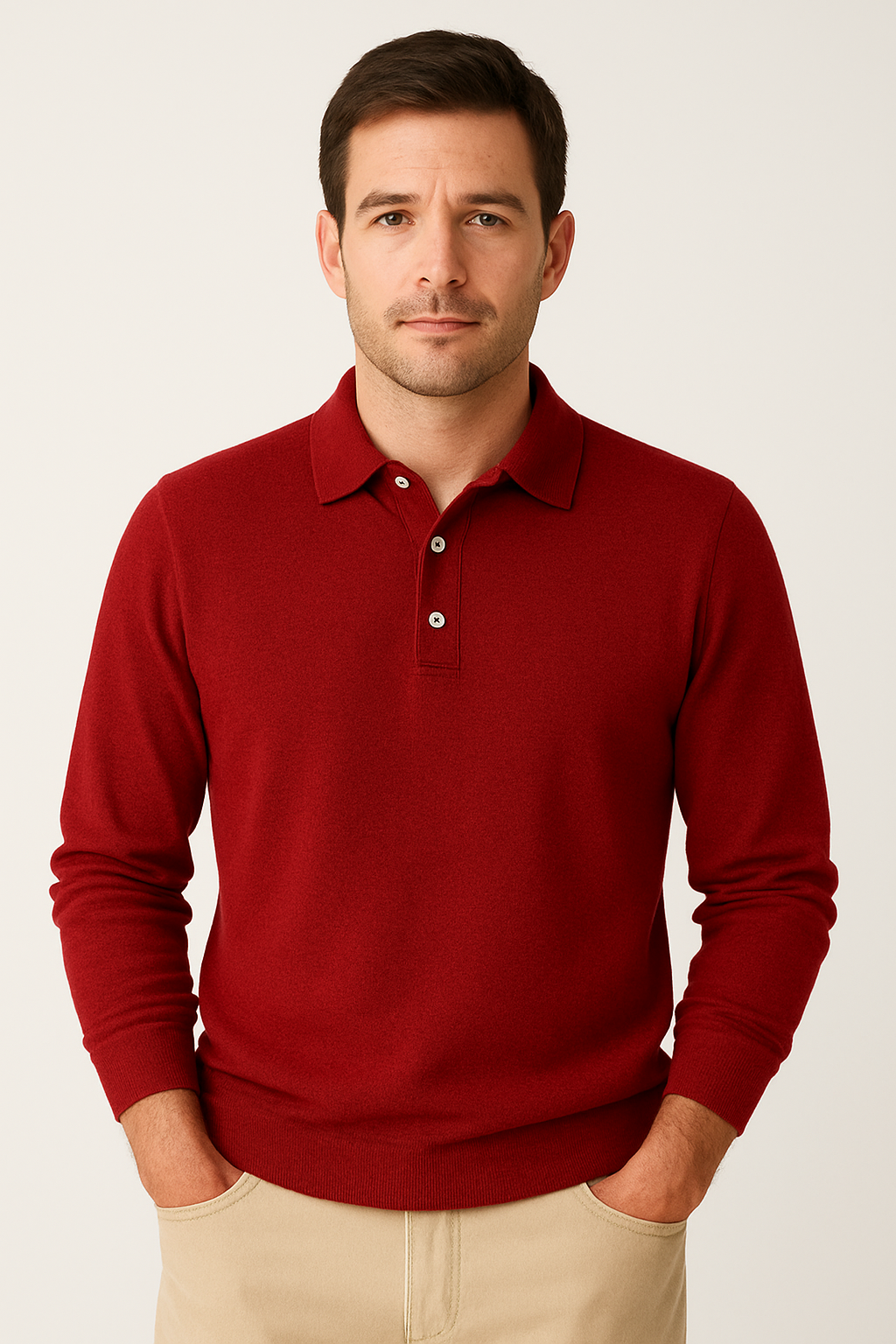 Long Sleeve Polo