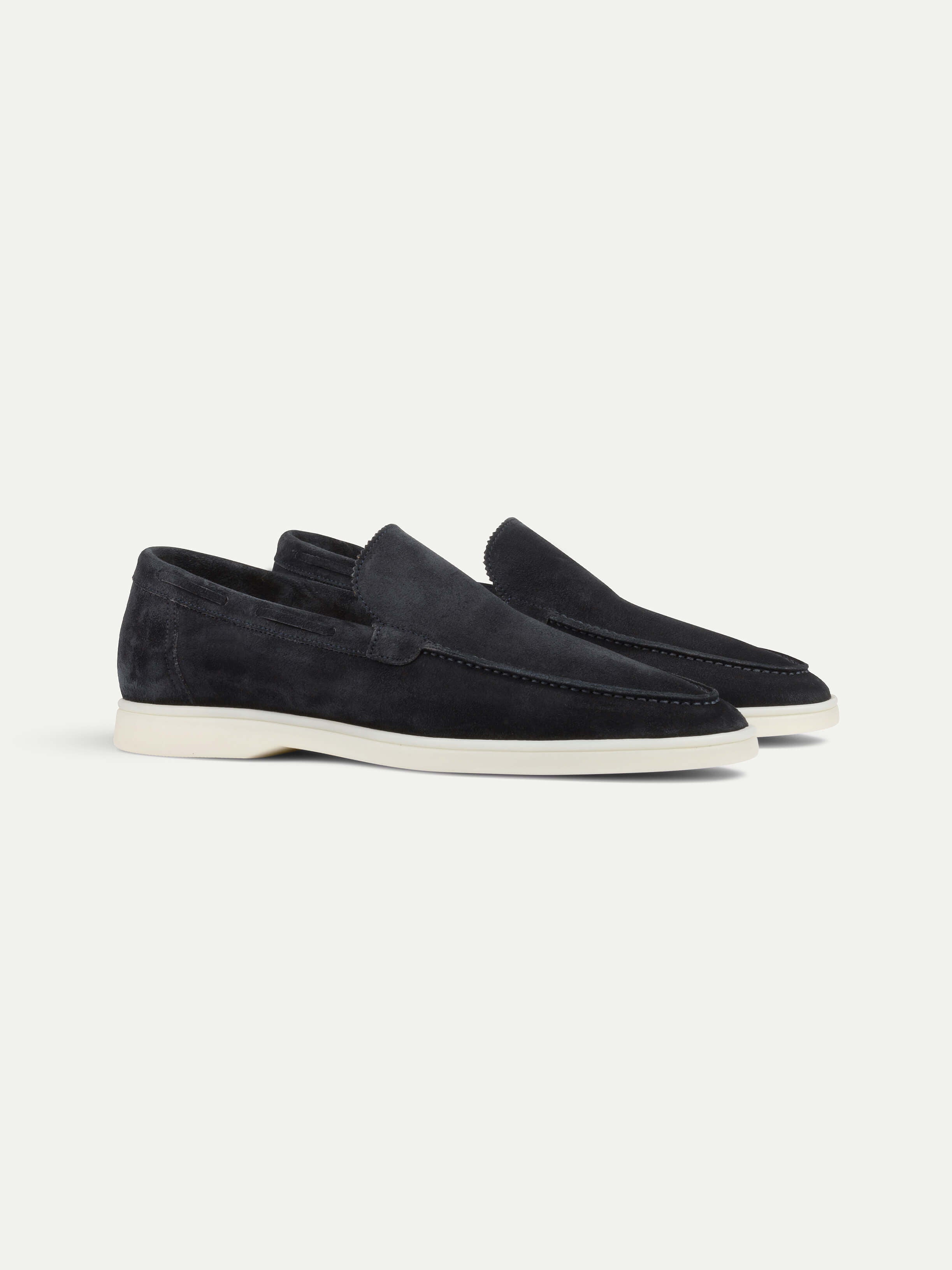 Dark Navy Loafers