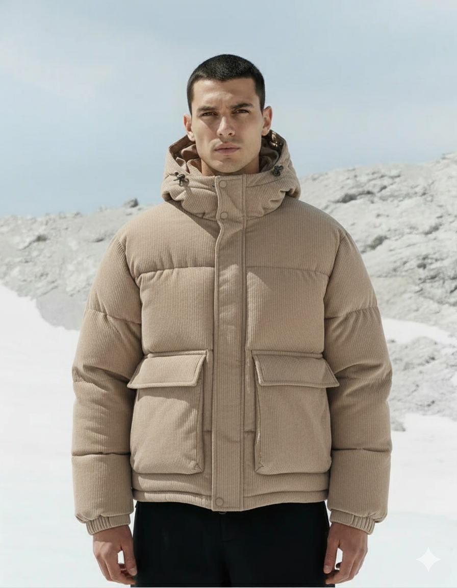 Urban Utility Puffer Jacket