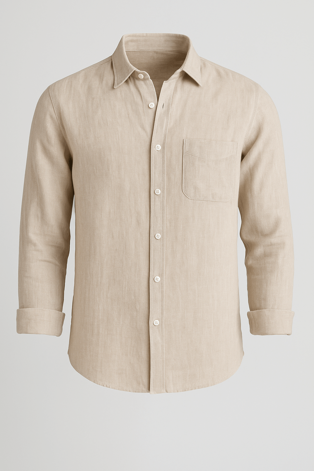 Monaco Linen Shirt – Sand