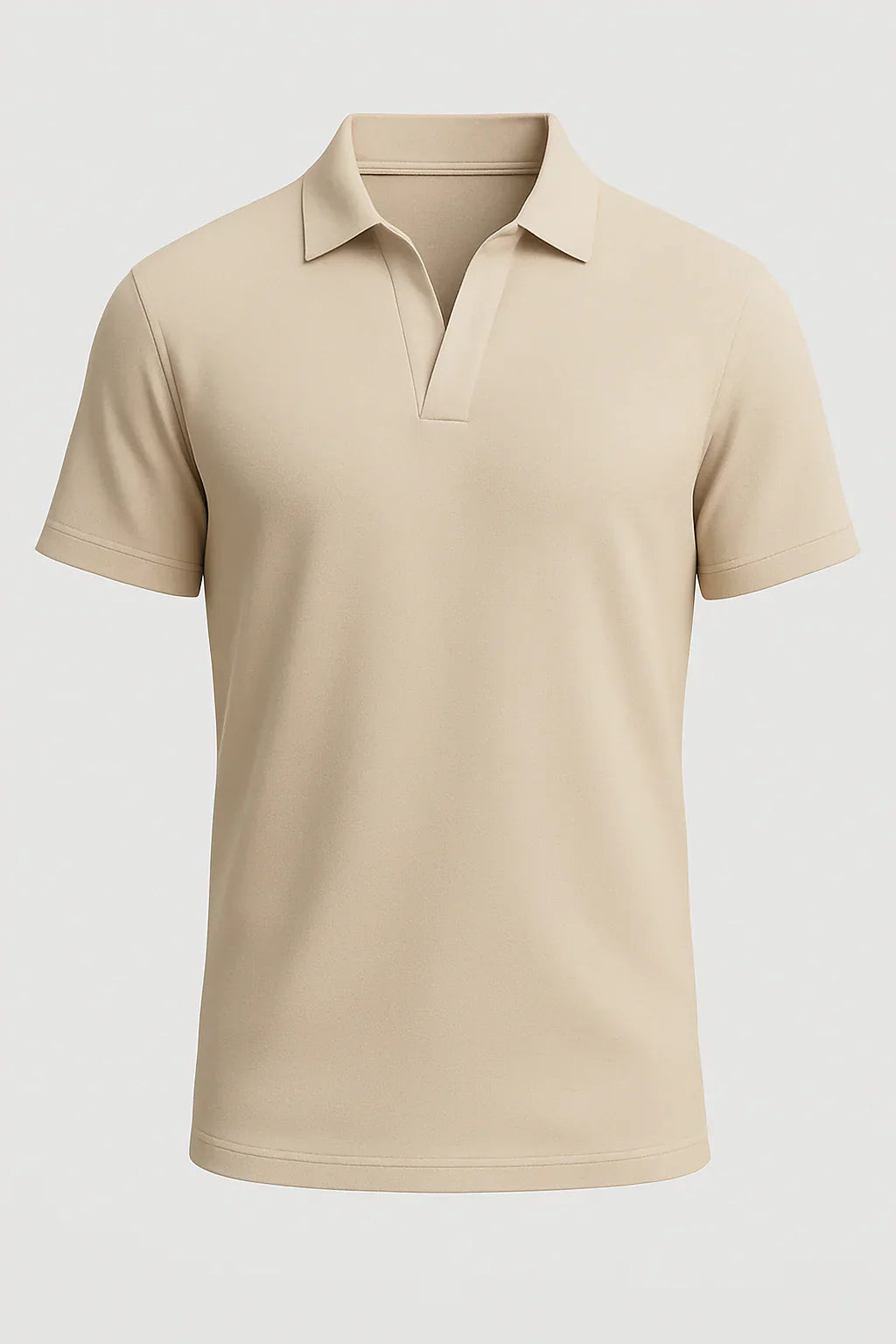 Men's Polo Shirt in Technical Fabric Slim Fit
