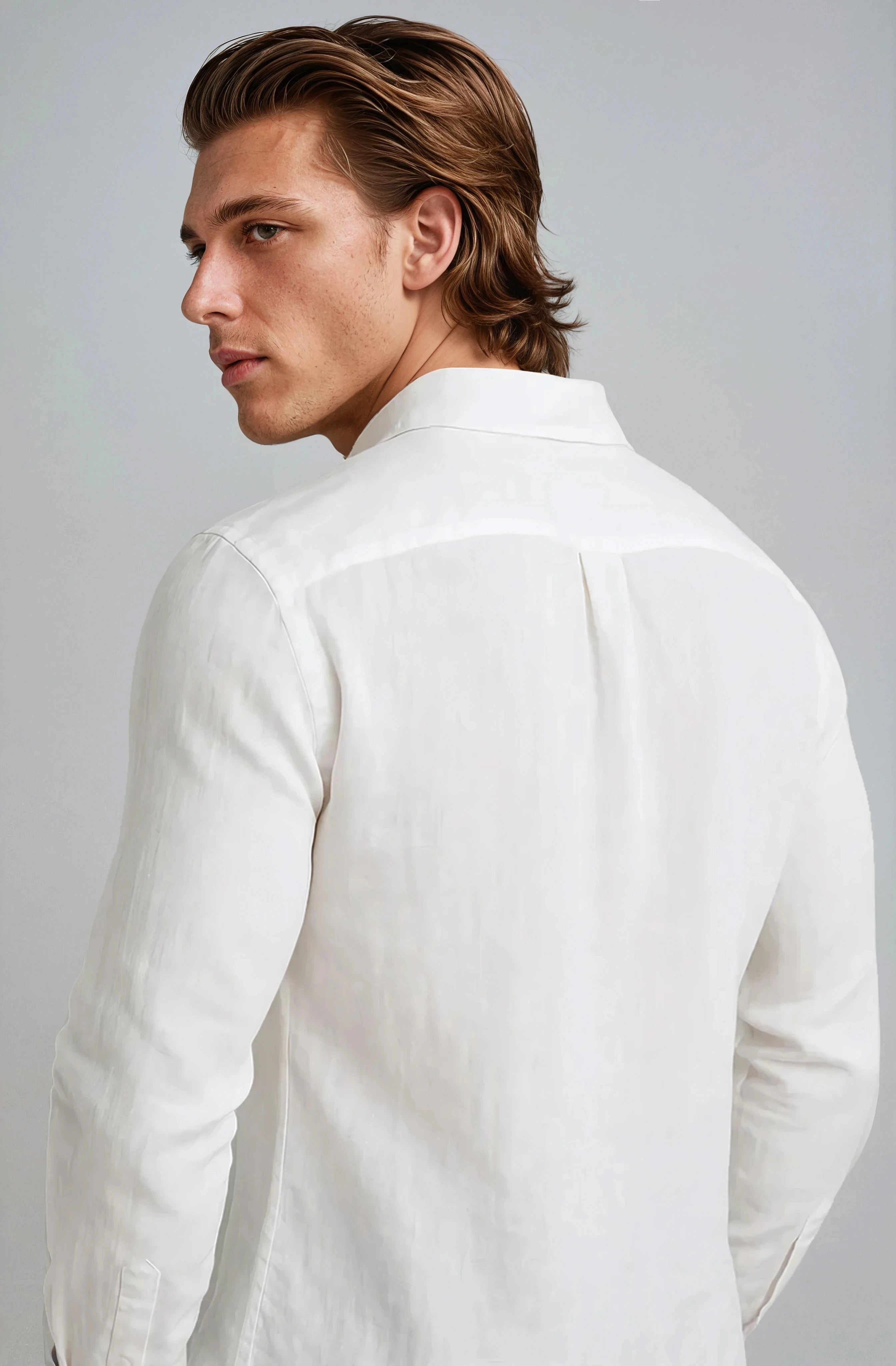 Monaco Linen Shirt – White