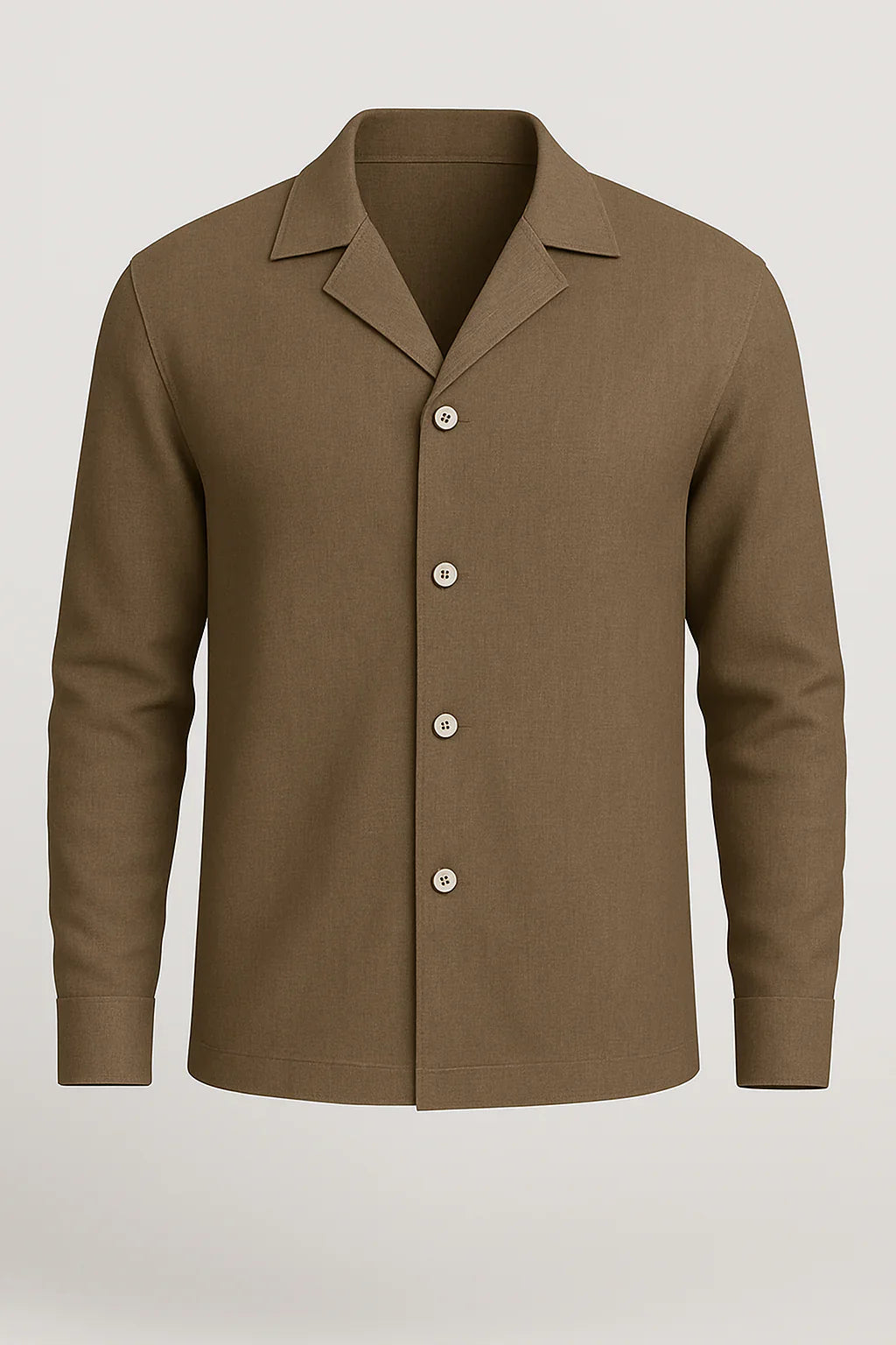 Mocha Shirt Linen