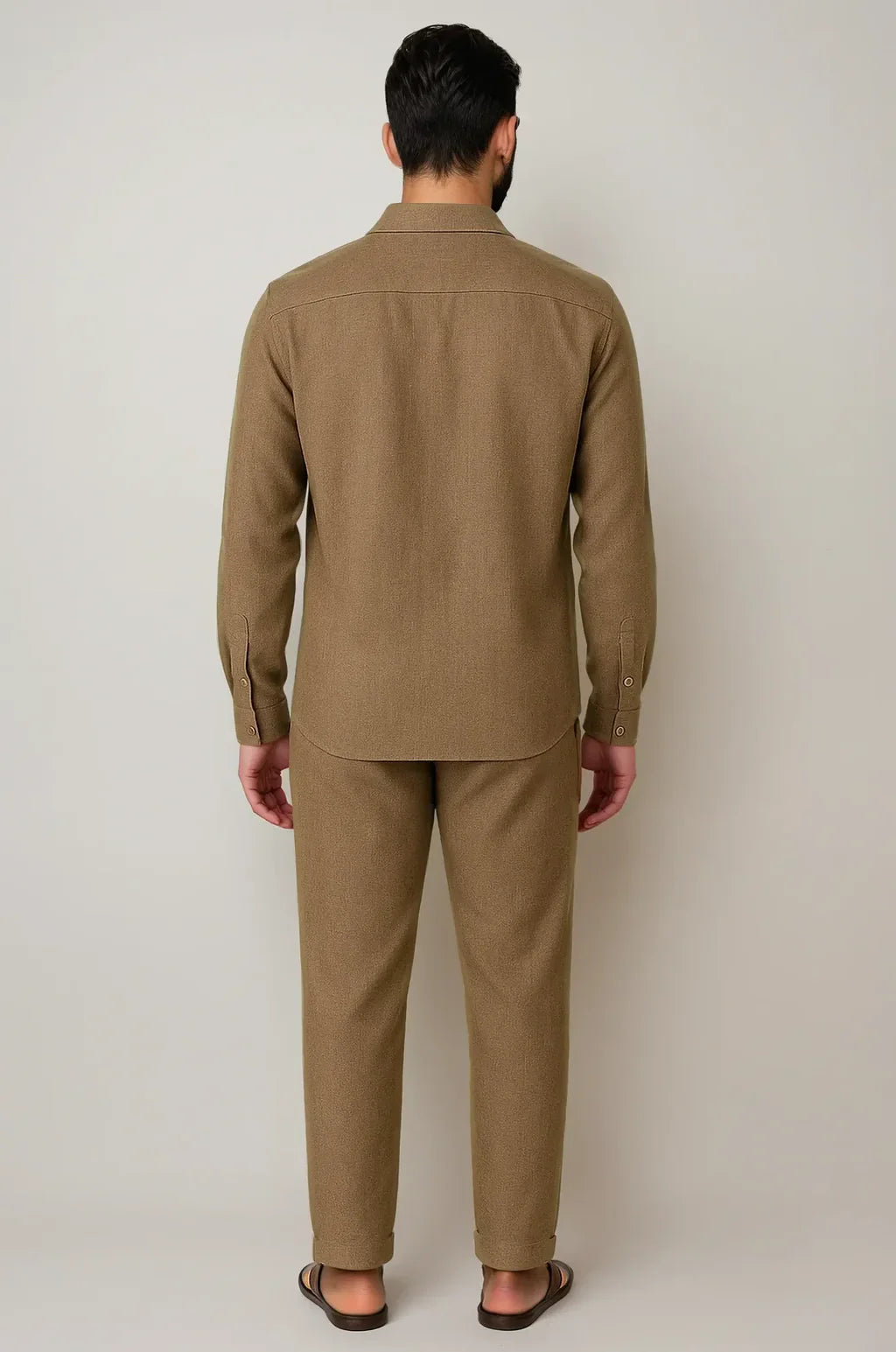 Mocha Trouser Linen
