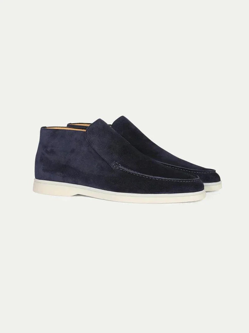 Navy Blue City Loafer- for Men Stylish Slip - On Formal & Casual Shoes