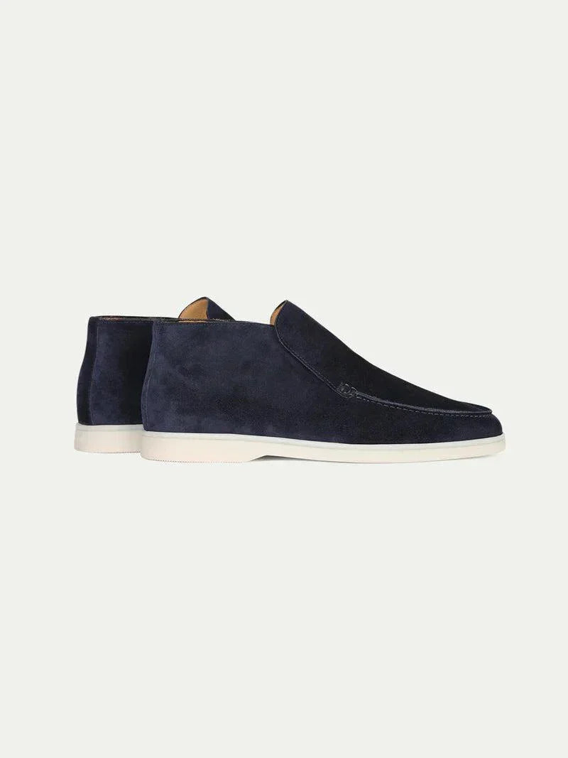 Navy Blue City Loafer- for Men Stylish Slip - On Formal & Casual Shoes