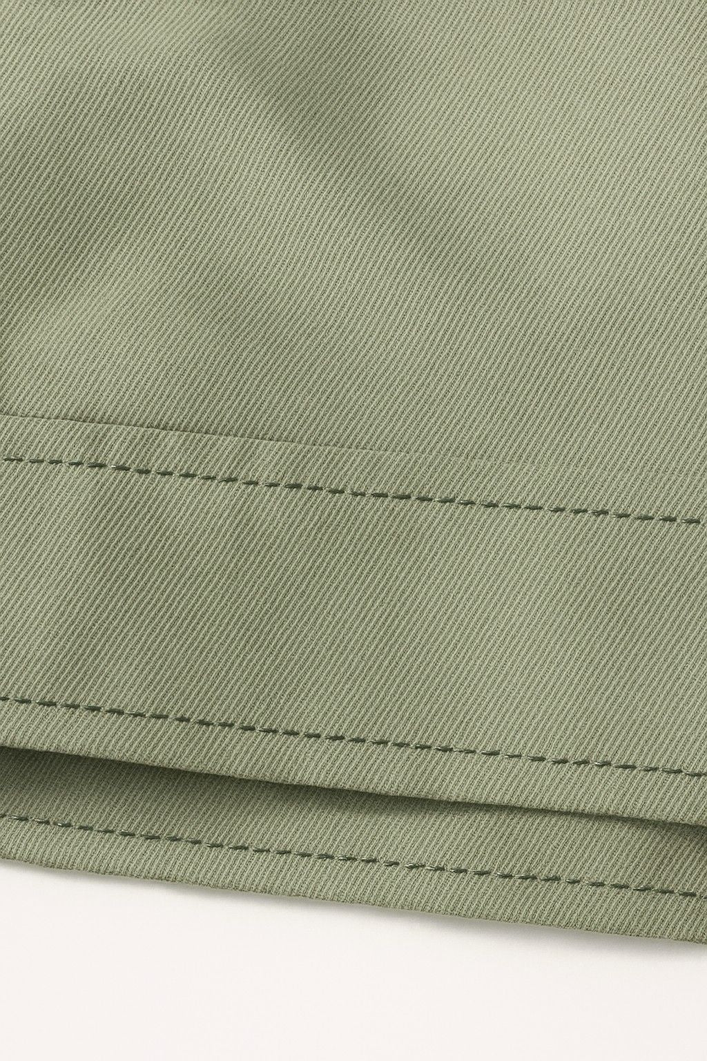 Lightweight Twill Jacket for Men – Pea Green – Regular Fit
