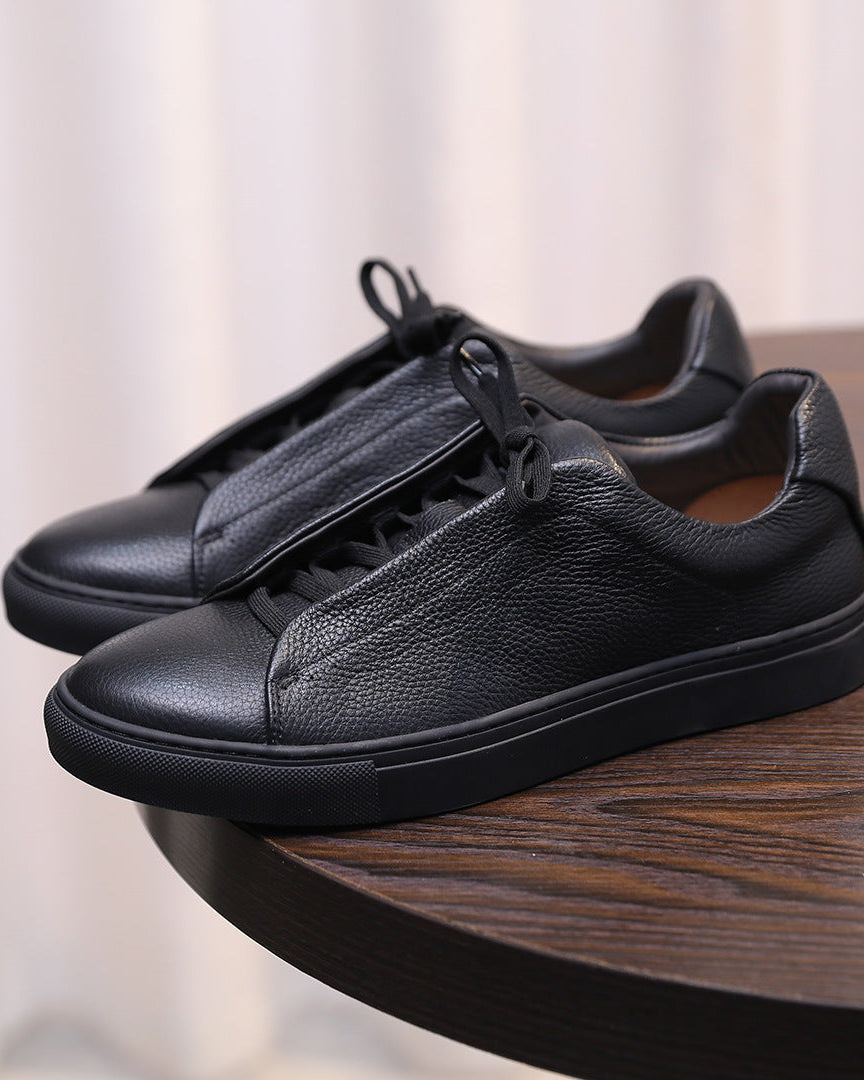 The Softey® Pebble Leather Sneakers