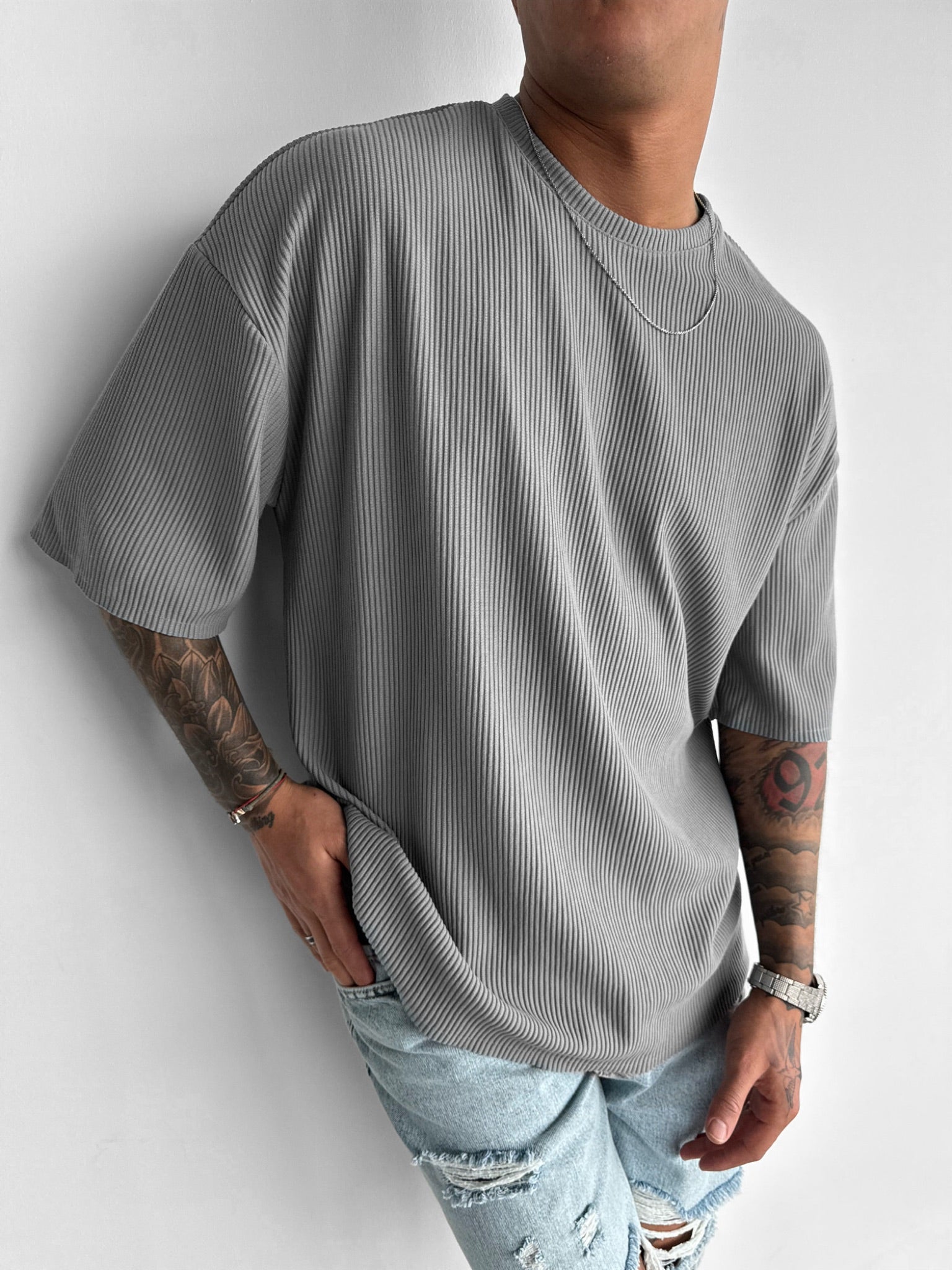 Oversize Cord Tee