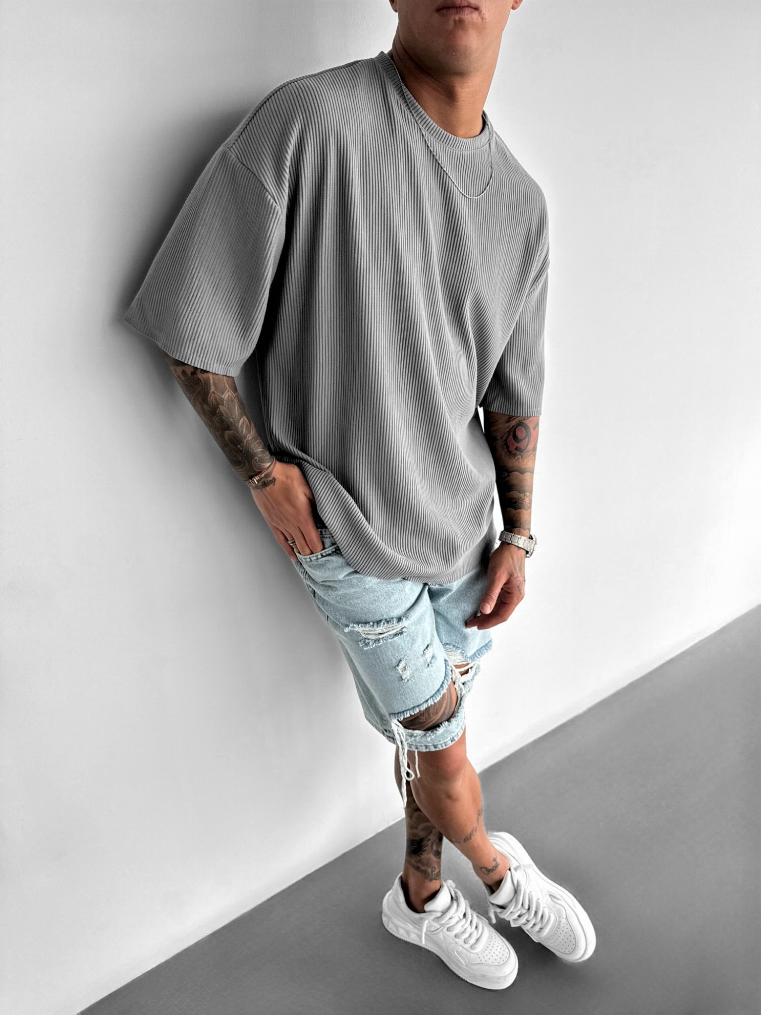 Oversize Cord Tee