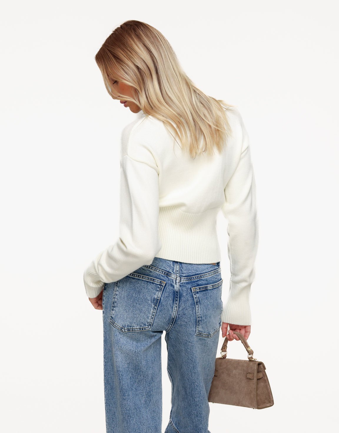 Beige Basic Buttons - Vest