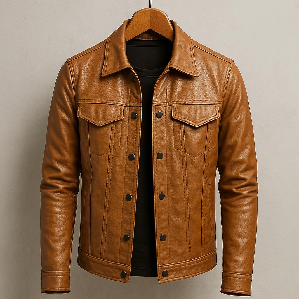 Zenzasion® Leather Rider Jacket