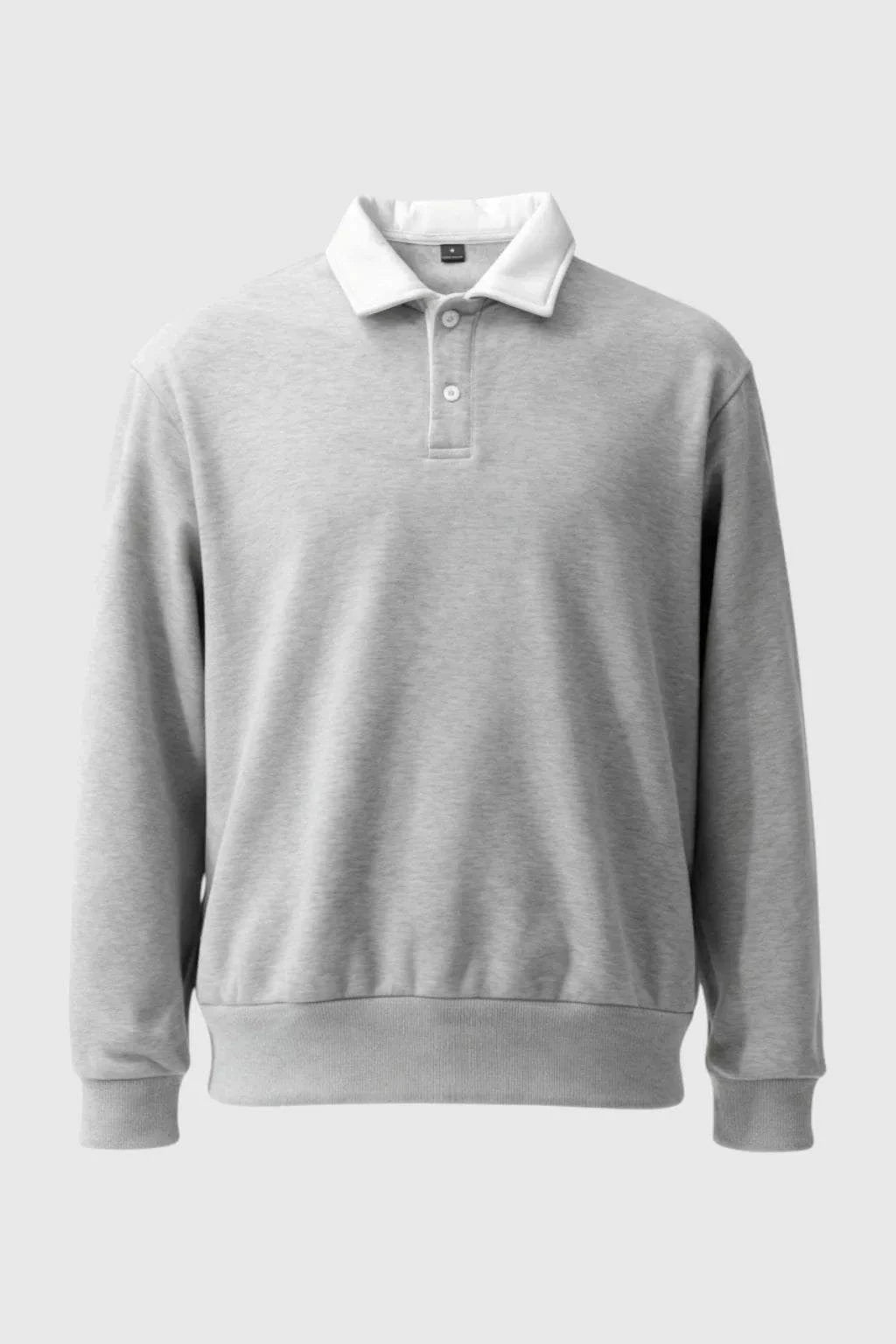 Men's Sweatshirt | Comfortable Casual Pullover for Men Neck – Gray Col