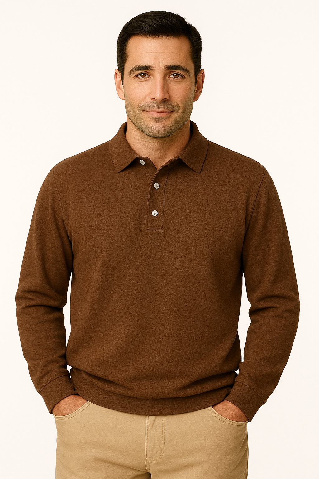 Long Sleeve Polo